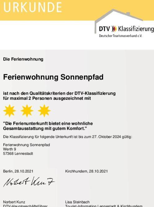 Pension / Ferienwohnung Allebrodt Lennestadt Eksteriør bilde
